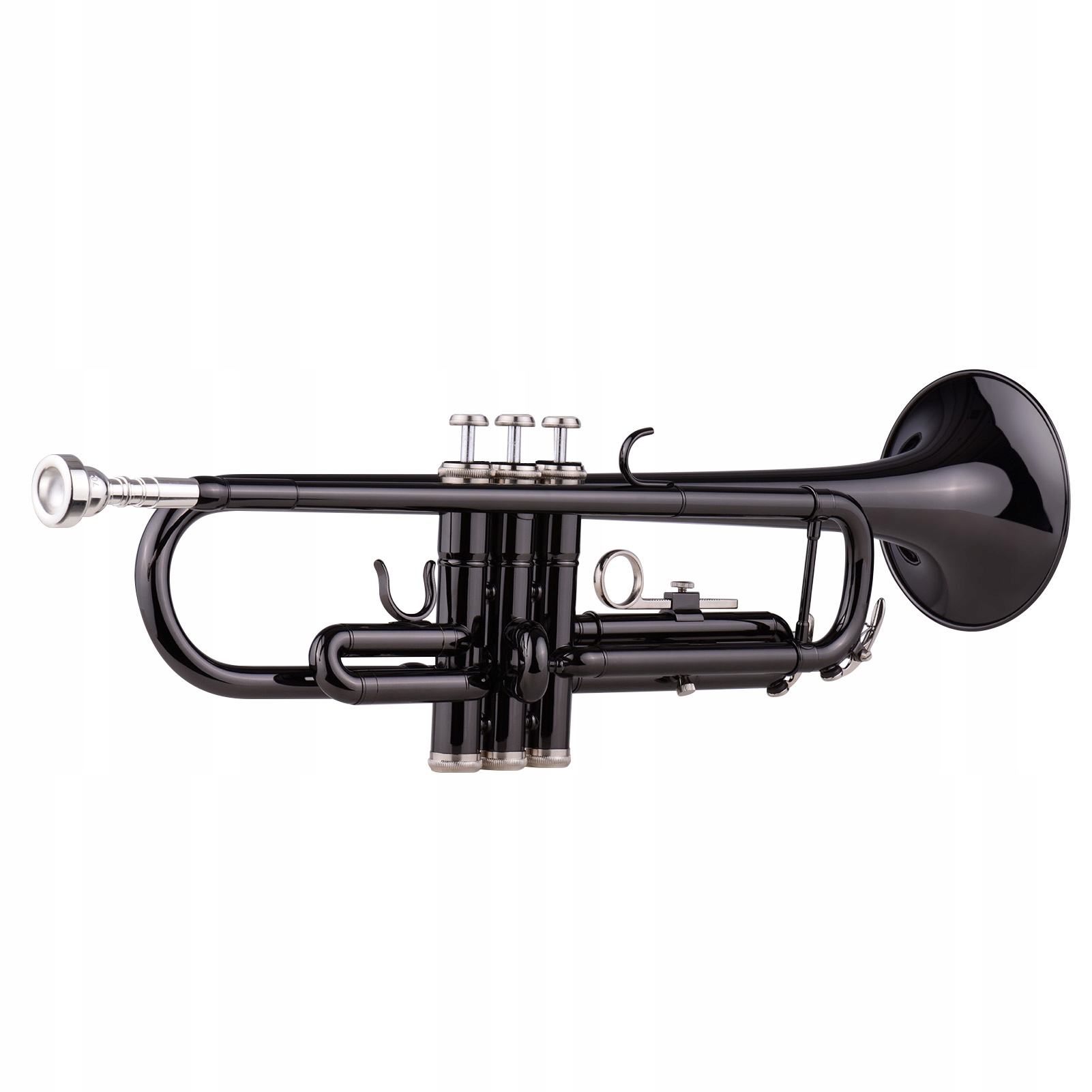 Bb trubka pro začátečníky, černá mosazná sada