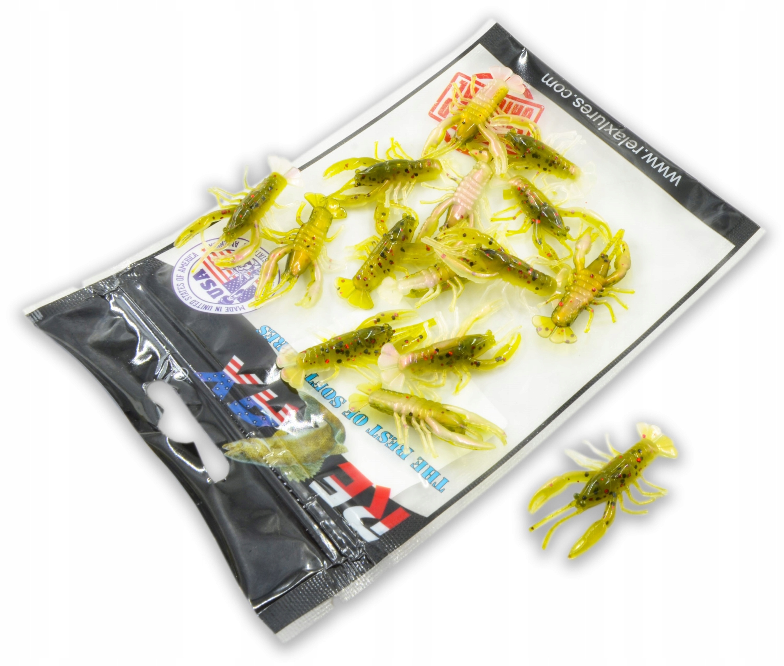 

Relax Rak 1" Raczek Guma Na Okonia 4,5CM