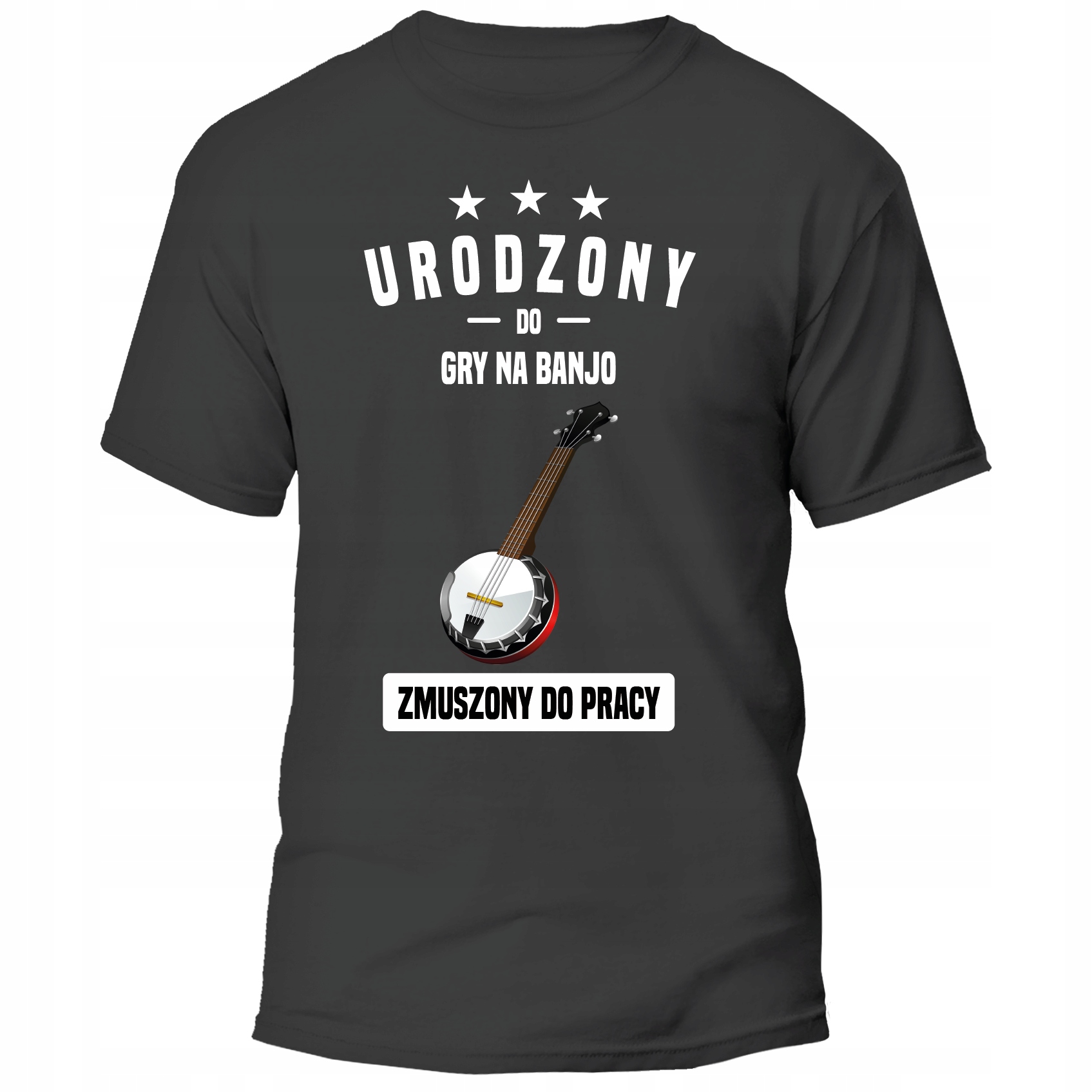 

Koszulka Urodzony Do Gry Na Banjo