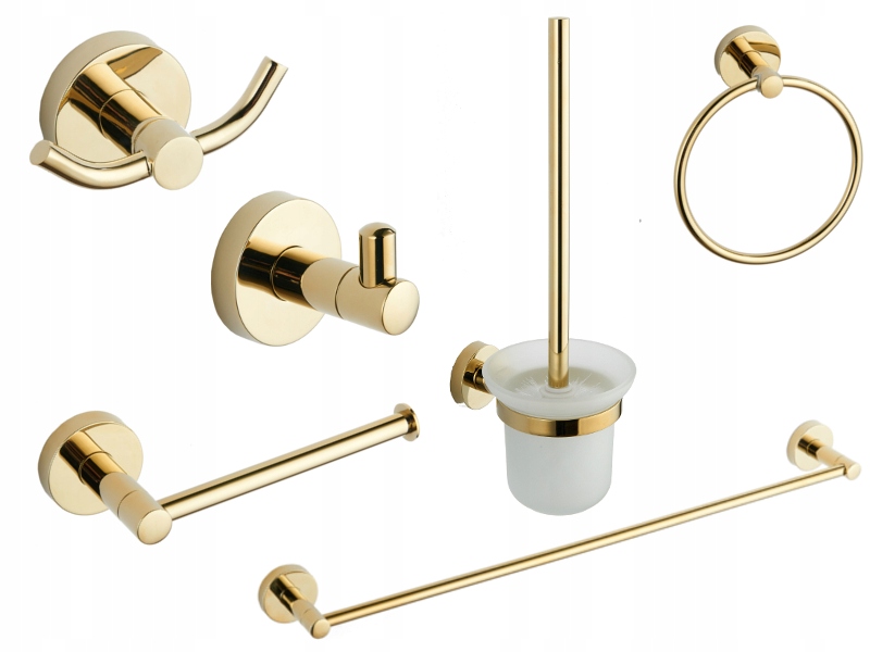 MEXEN REMO UCHWYT NA PAPIER TOALETOWY ZŁOTY Marka Mexen