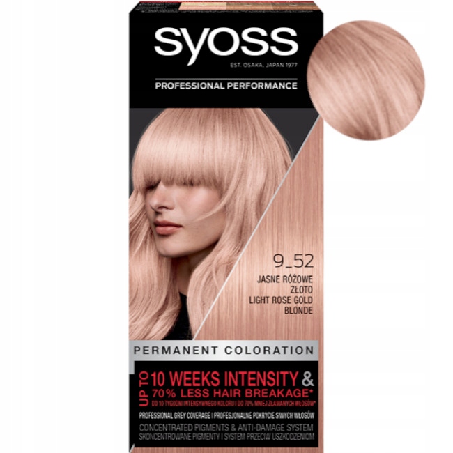 Syoss salonplex краска 1259 прохладный платиновый блонд купить с доставкой​  из Польши​ с Allegro на FastBox 8081035304