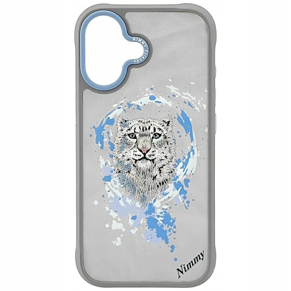 Pouzdro Nimmy Pantera MagSafe pro iPhone 17, světle šedé