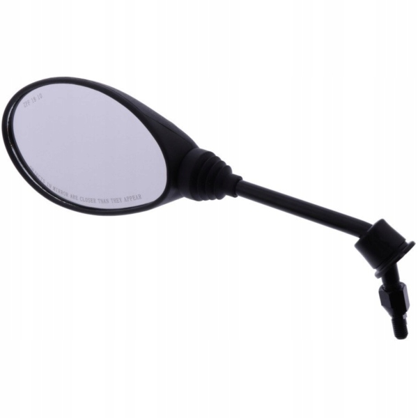 Zrcátko Orion černé levé