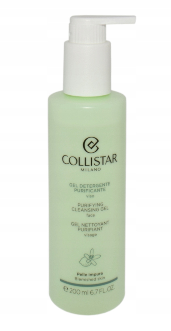 Collistar Čisticí gel na obličej Purifying Face Cleansing Gel 200 ML