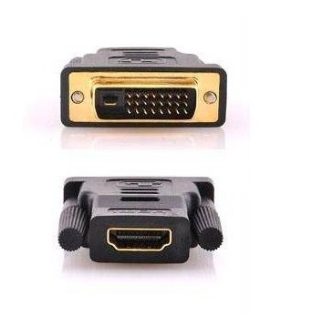 Adapter przejściówka gniazdo HDMI na DVI wtyk Model 3D2-02-65