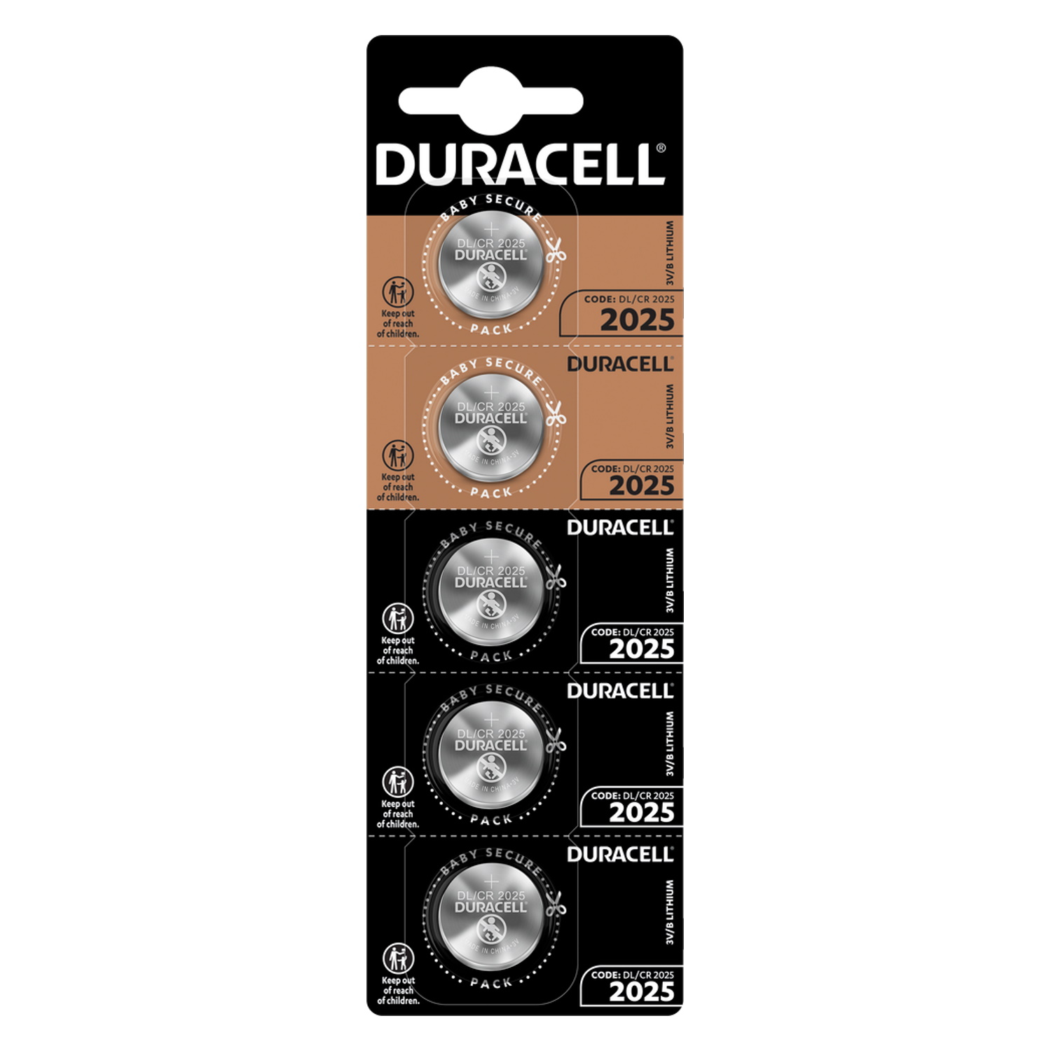 

Duracell CR2025 bateria litowa 3V blister 5szt