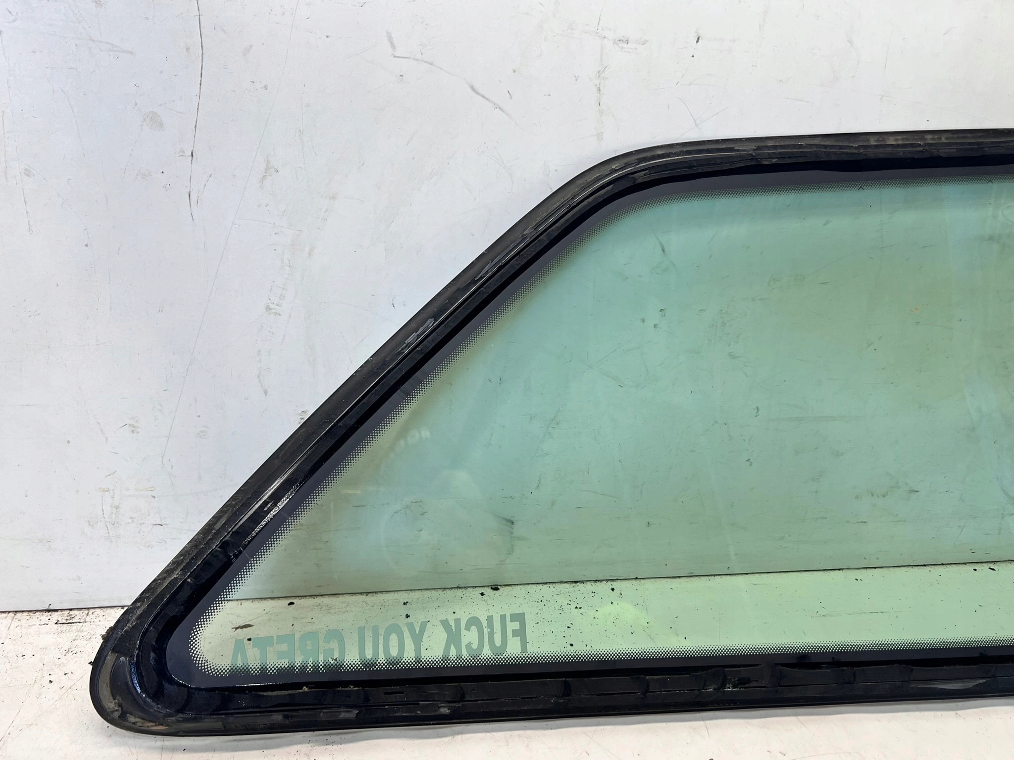 window bodywork left rear part AUDI A3 8P 8P3 2008 ROK