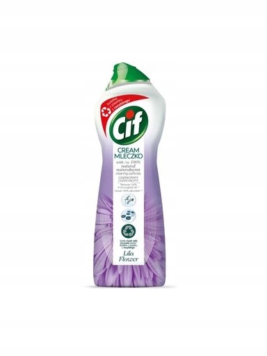 4X Cif Cream Čisticí mléko s mikrokrystaly Lilia Flowers 780 g