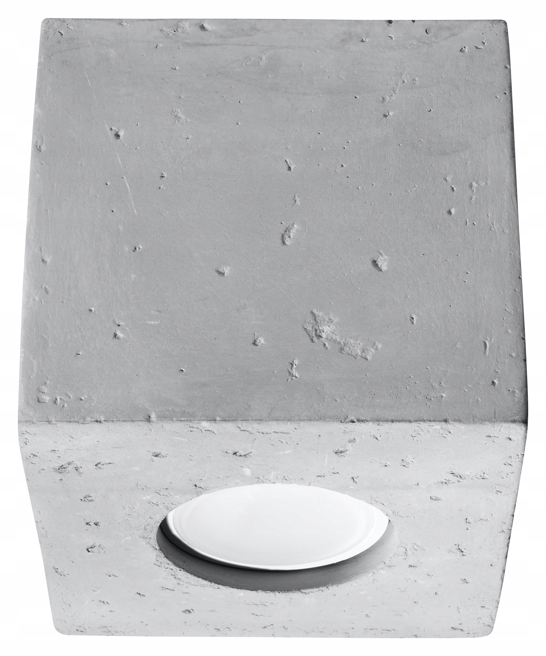 Stropní Svítidlo čtvercový Sollux Lighting 10 x 10 cm šedý