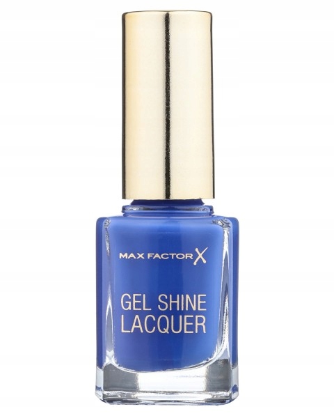 MAX FACTOR GEL SHINE lakier 40 Glazed Cobalt