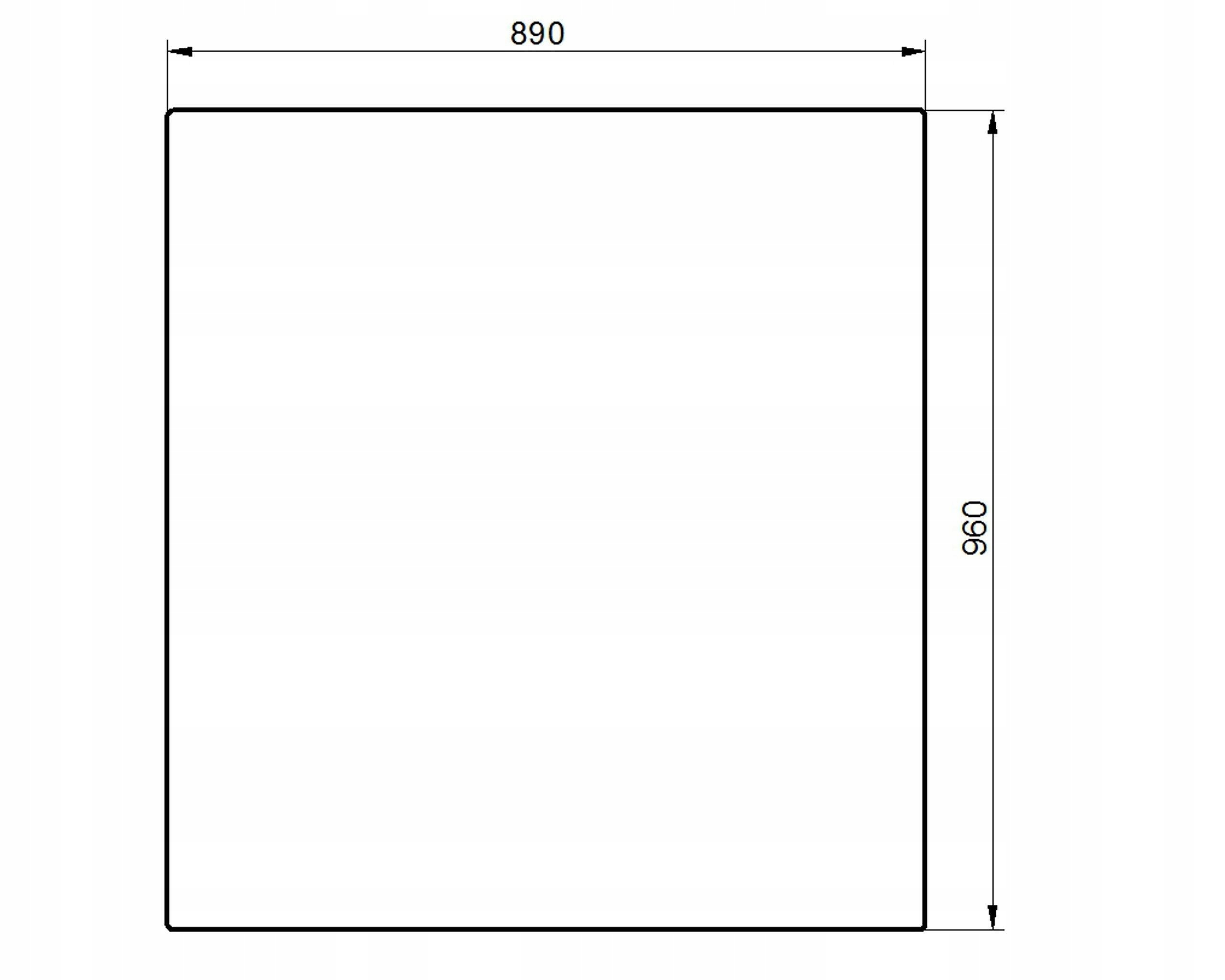 sklo rypadlo-nakladač Cat zadní horní 164-1303
