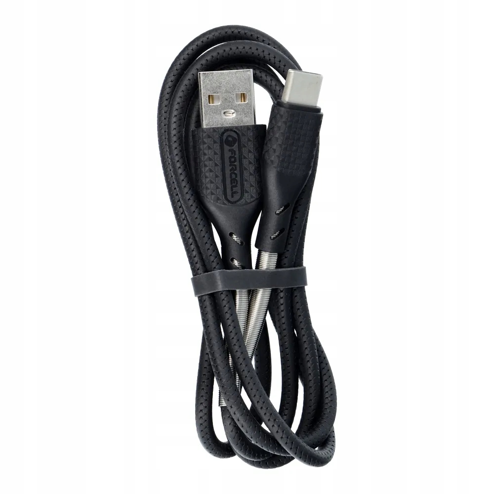 Kabel Usb UsbC Quick Charge 3.0 3A 1 Metr Czarny Braders Sklep