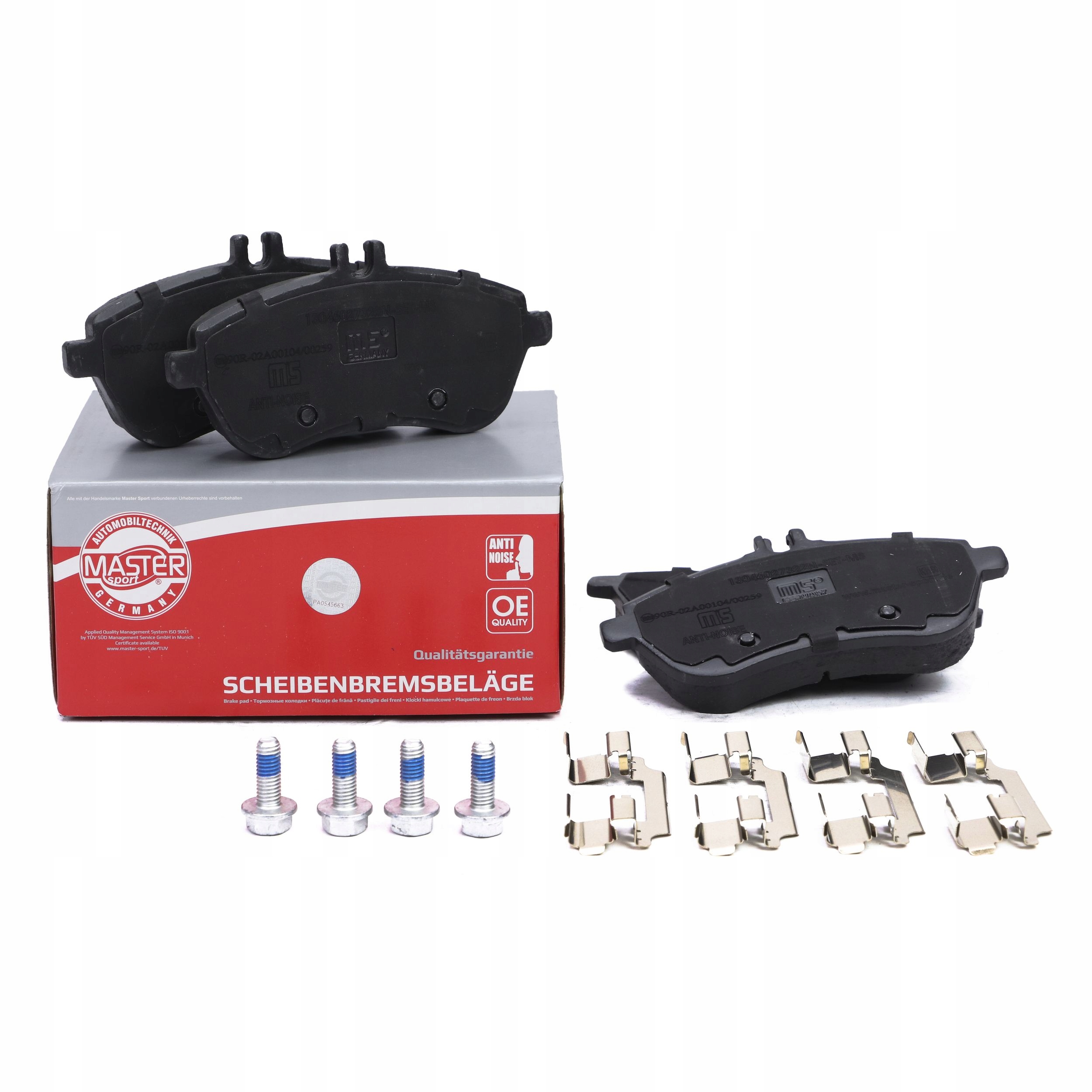 

Klocki Hamulcowe przód Mercedes W204 W212 R172 Slk