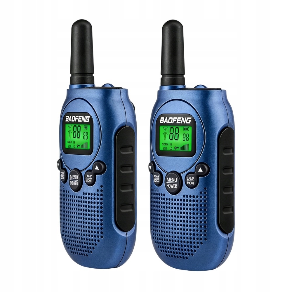 2x Walkie Talkie Krótkofalówka Radio Baofeng T17 Usb Duży Zasięg