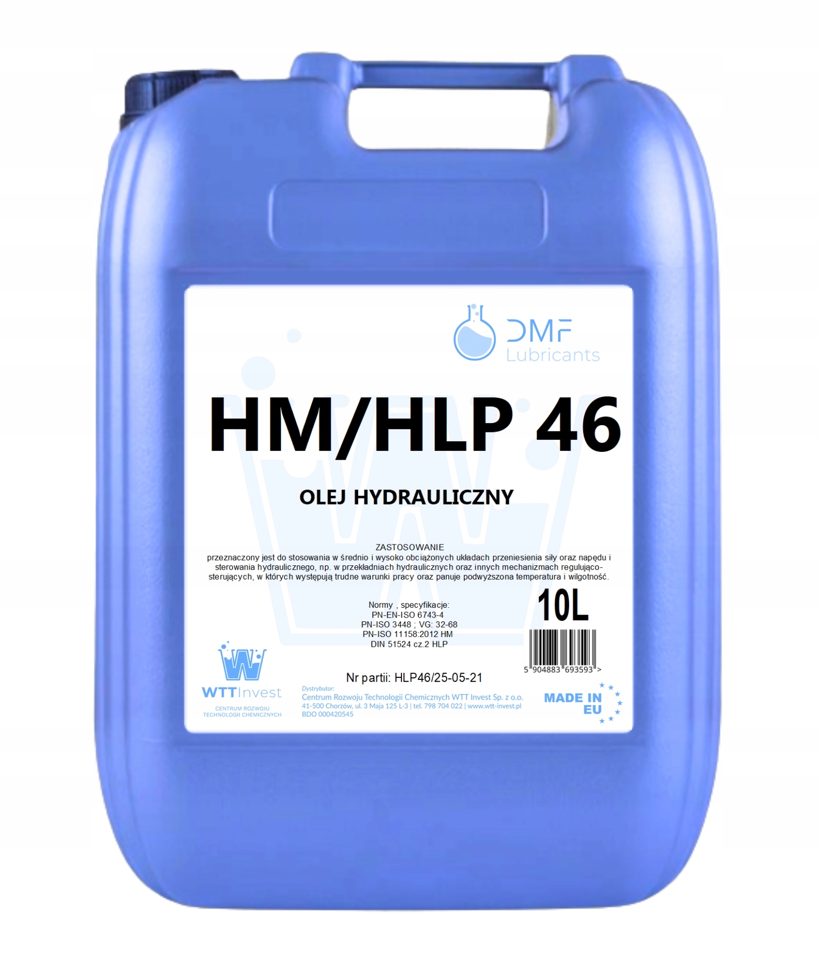 Olej hydrauliczny Hm/hlp 46/ 10L