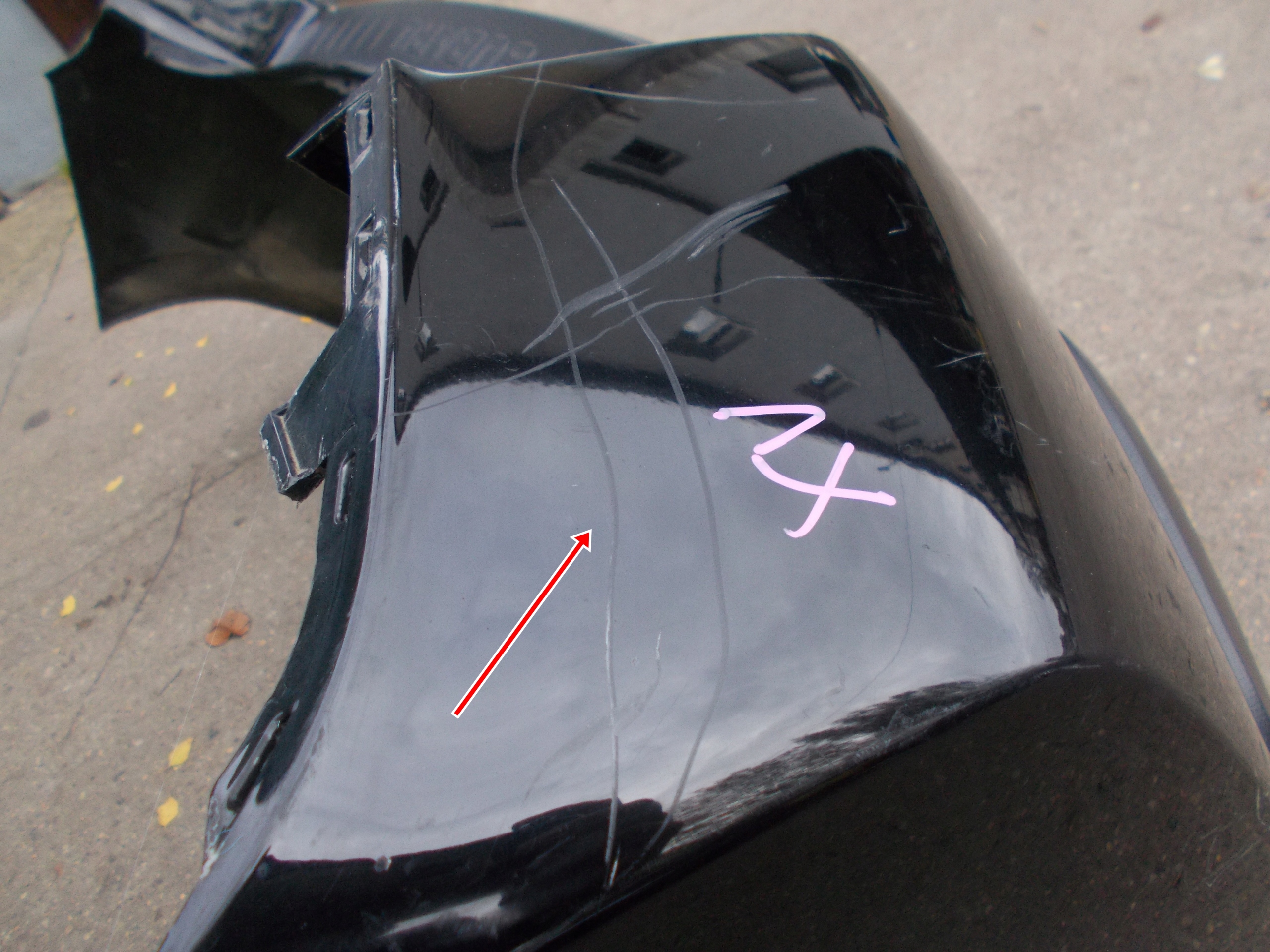 SUBARU XV 12R bumper rear part