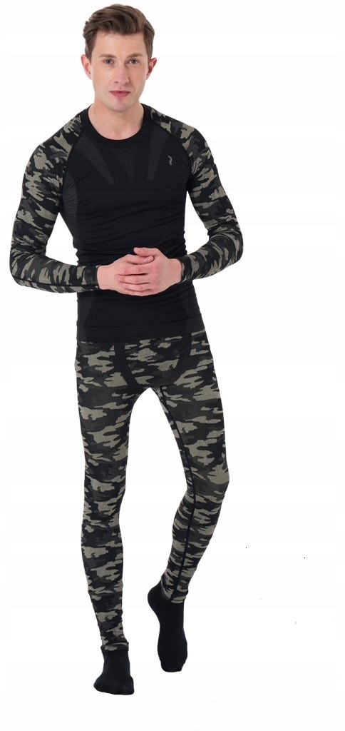 Termoaktivní Souprava Reis Us-vardo 2XL-3XL Černá-maskáčový