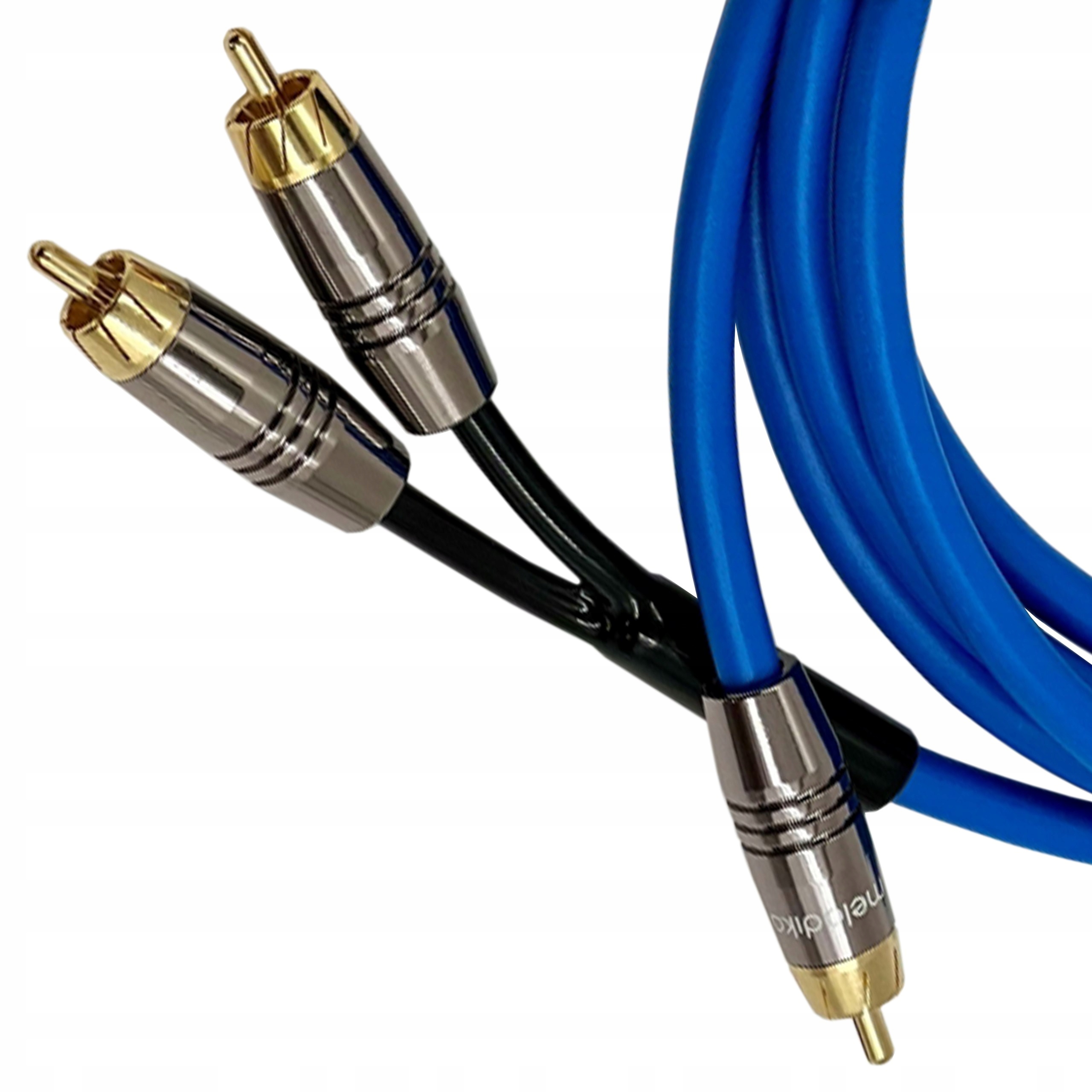 MELODIKA SBSWY15 SKY BLUE KABEL DO SUBWOOFERA RCA - 2x RCA TYPU Y OFC 1,5m EAN (GTIN) 5907609011145