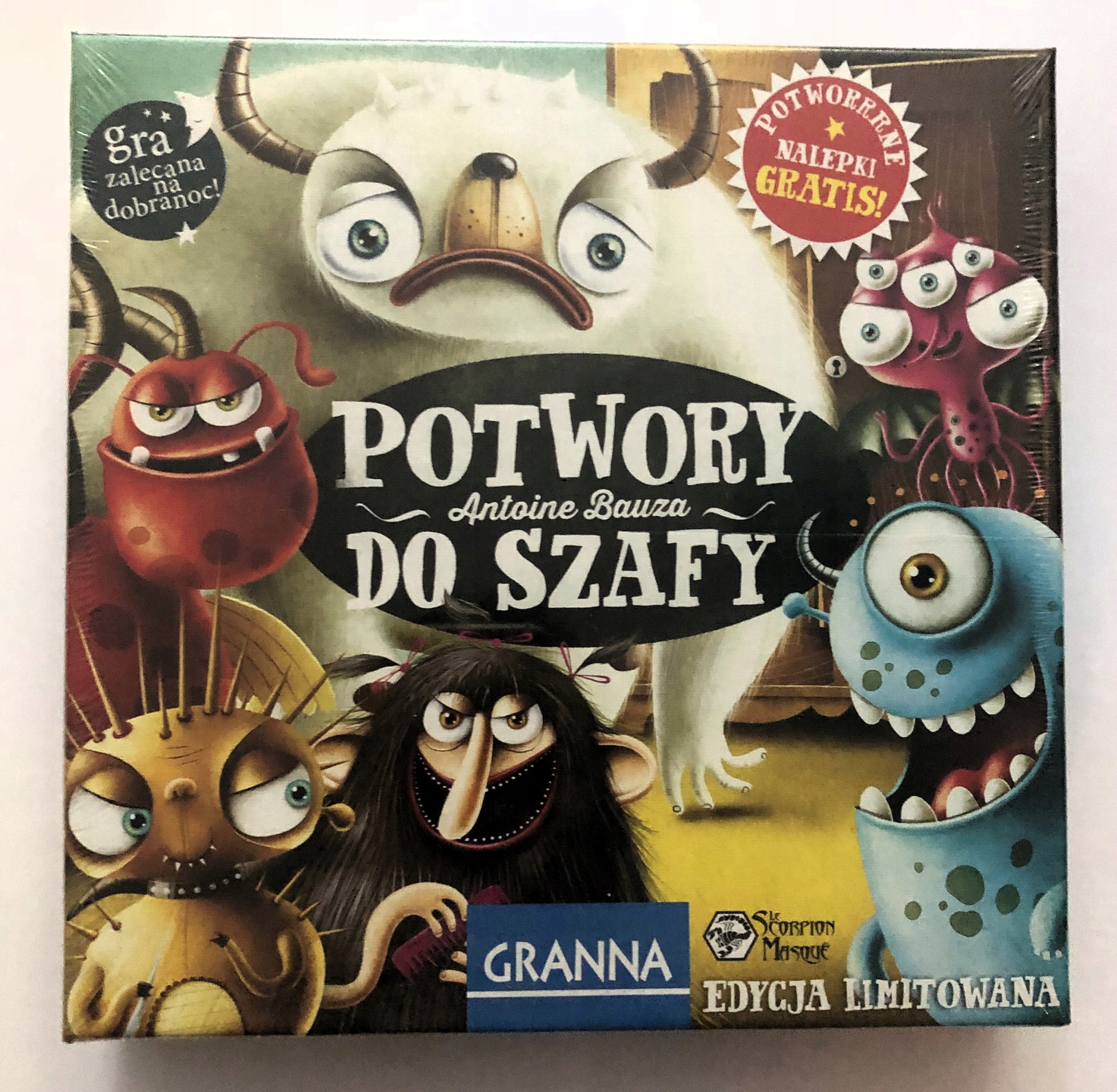 Gra Potwory do szafy Granna Typ Podstawa