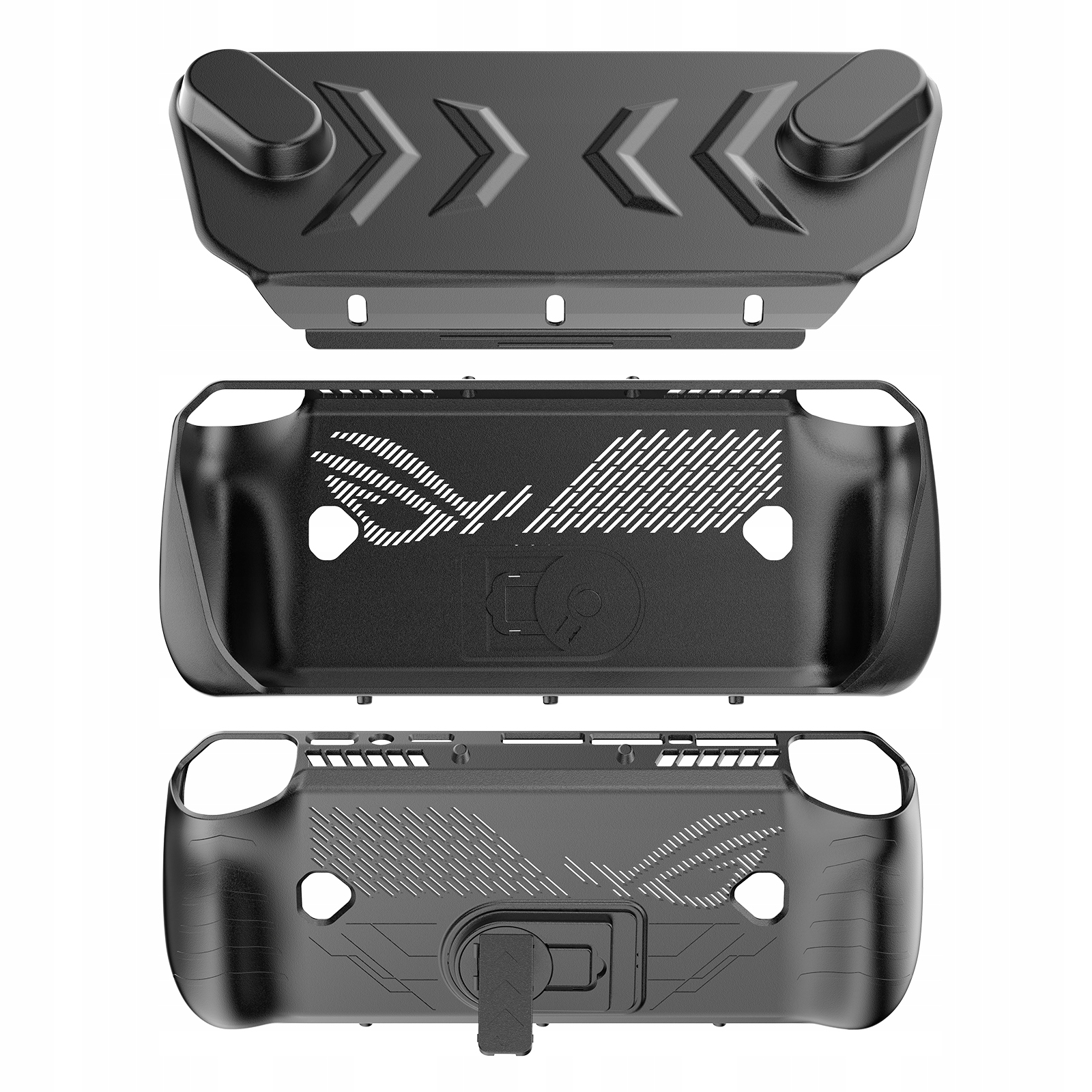 Sada 5v1 Pouzdro Pouzdro Přední Zadní Kryt LCD Krytky Pady Asus Rog Ally X