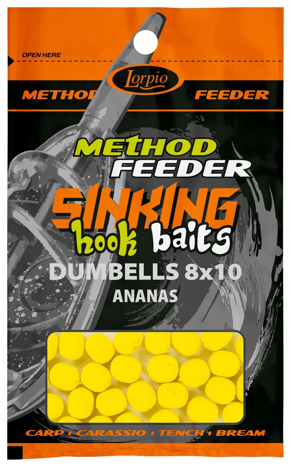 LORPIO DUMBELLS ANANAS 8x10mm