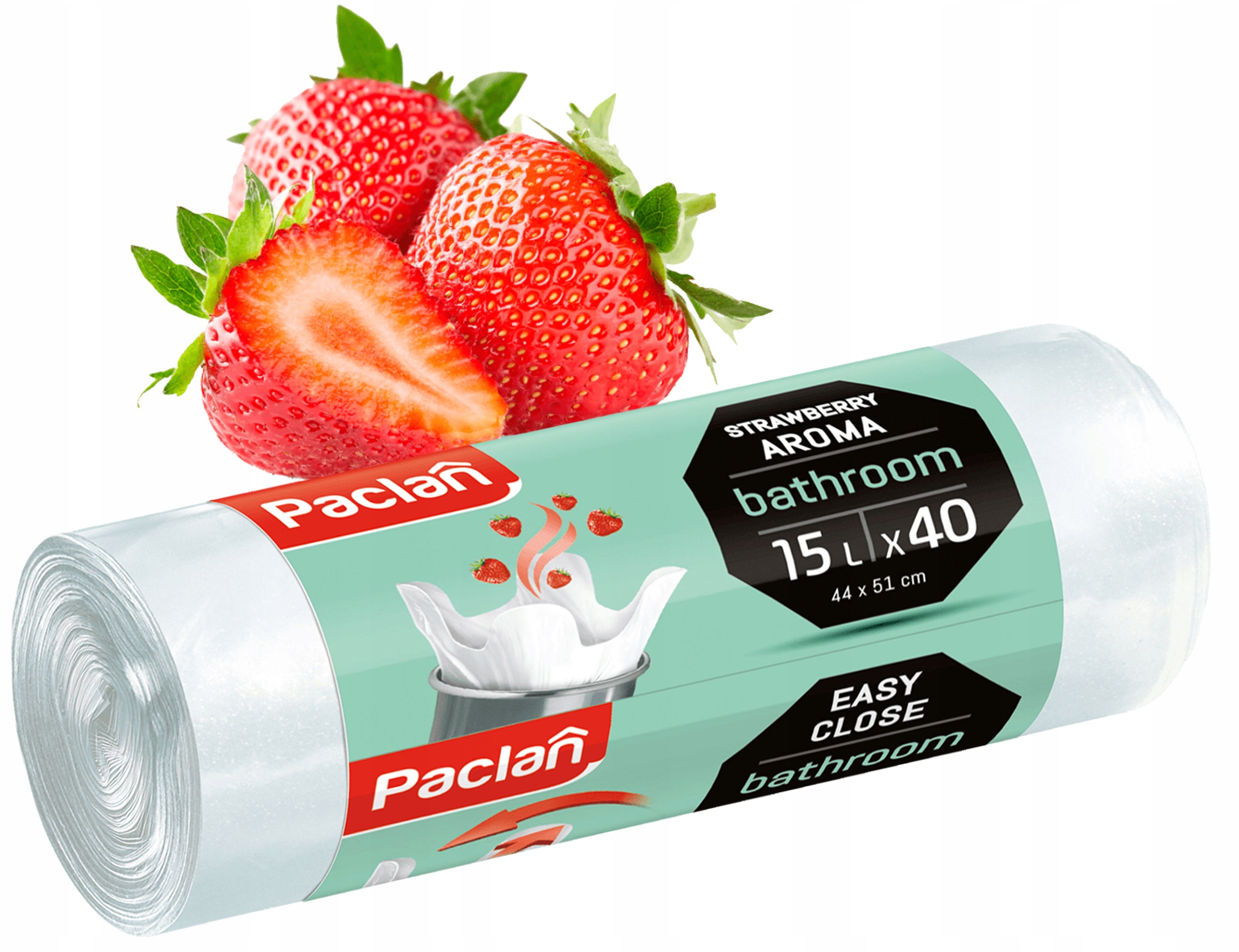 

Worki zapachowe do łazienki 15 L Paclan Białe