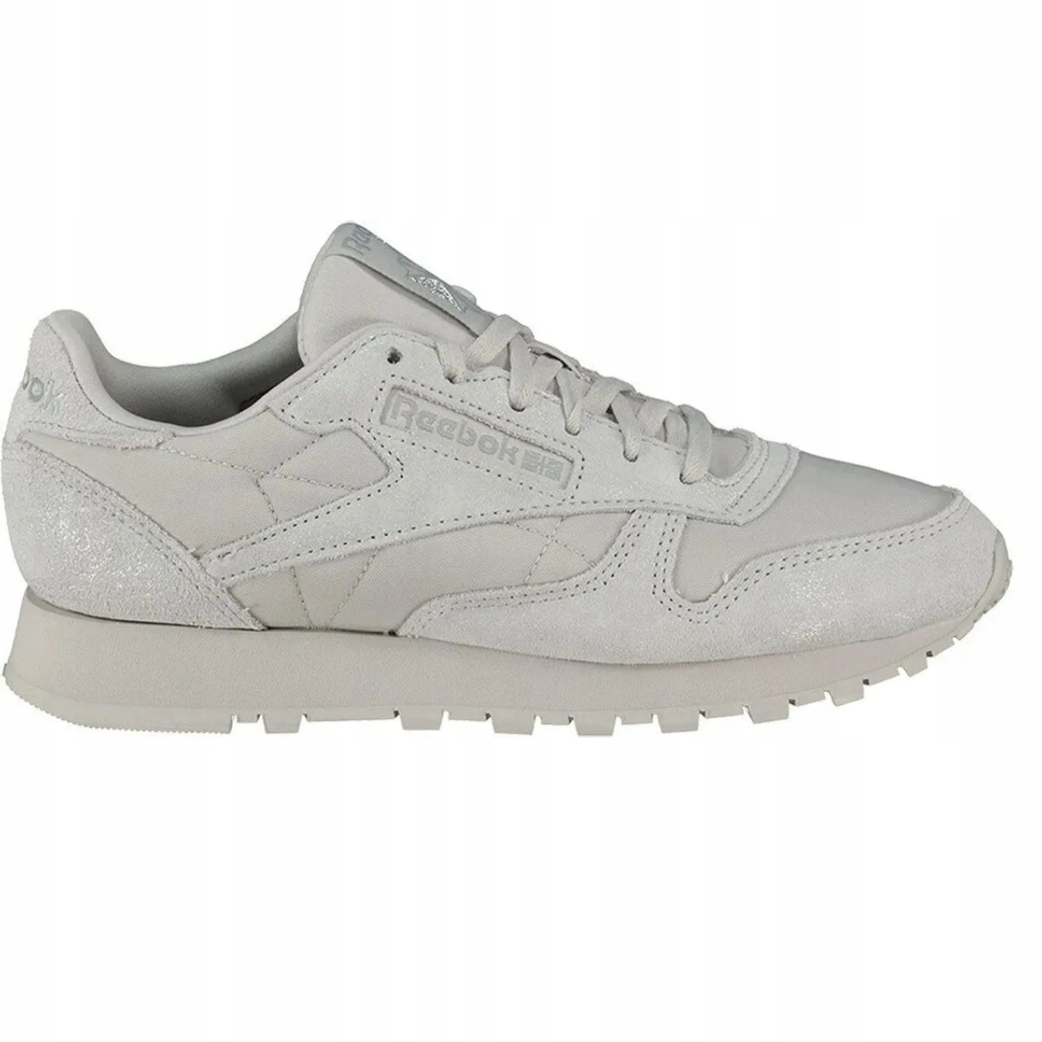 Dámské tenisky Reebok Classic kožené pro každodenní nošení, šedé, vel.