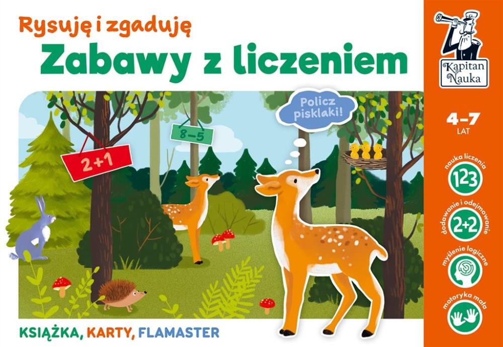 

Kapitan Nauka. Zabawy Z Liczeniem Rysuję I Zgadu..