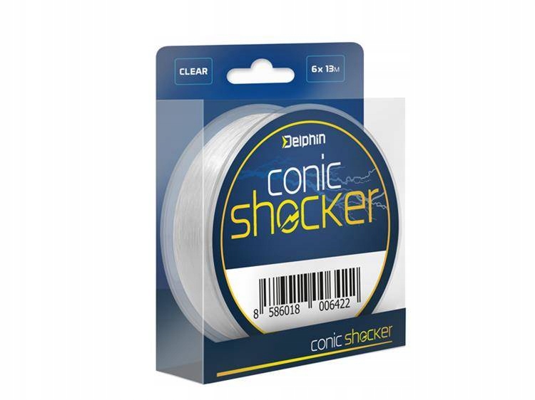 Przypon strzałowy Delphin Conic Shocker 6x13m 0.28mm-0.50mm