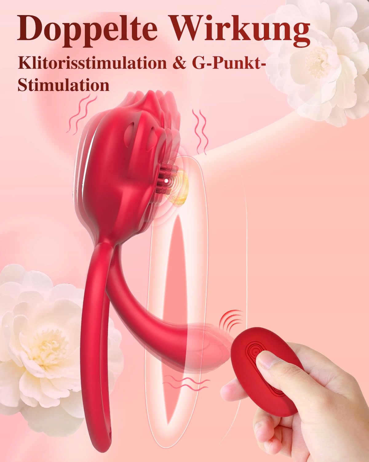 DLA PAR VIBRATOR ZESTAW DLA KOBIET KLITORIS G PUNKT Z PILOTEM — miniatura 2