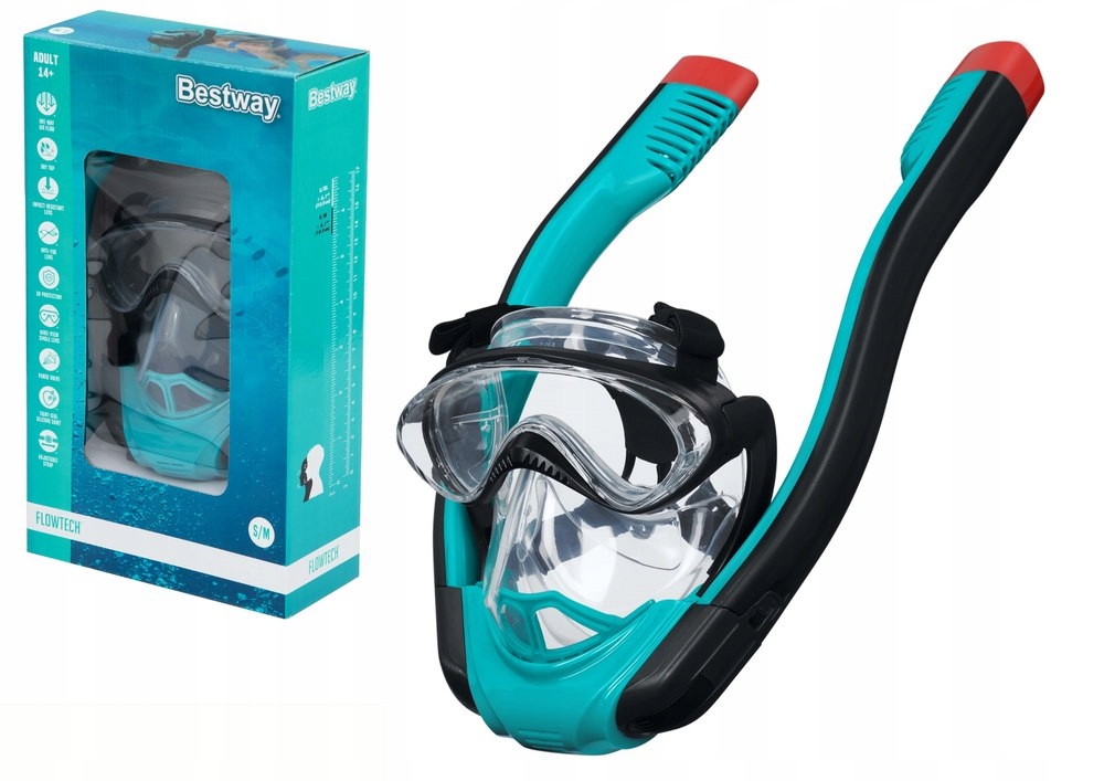 Potápěčské Brýle Celoobličejová Potápěčské Brýle pro šnorchlování S/m Bestway 24060
