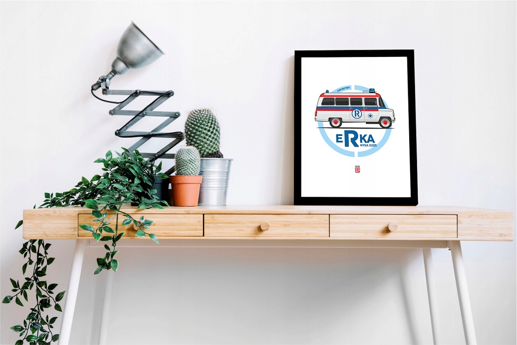Obraz na ścianę NYSA eRka pogotowie karetka Producent inny