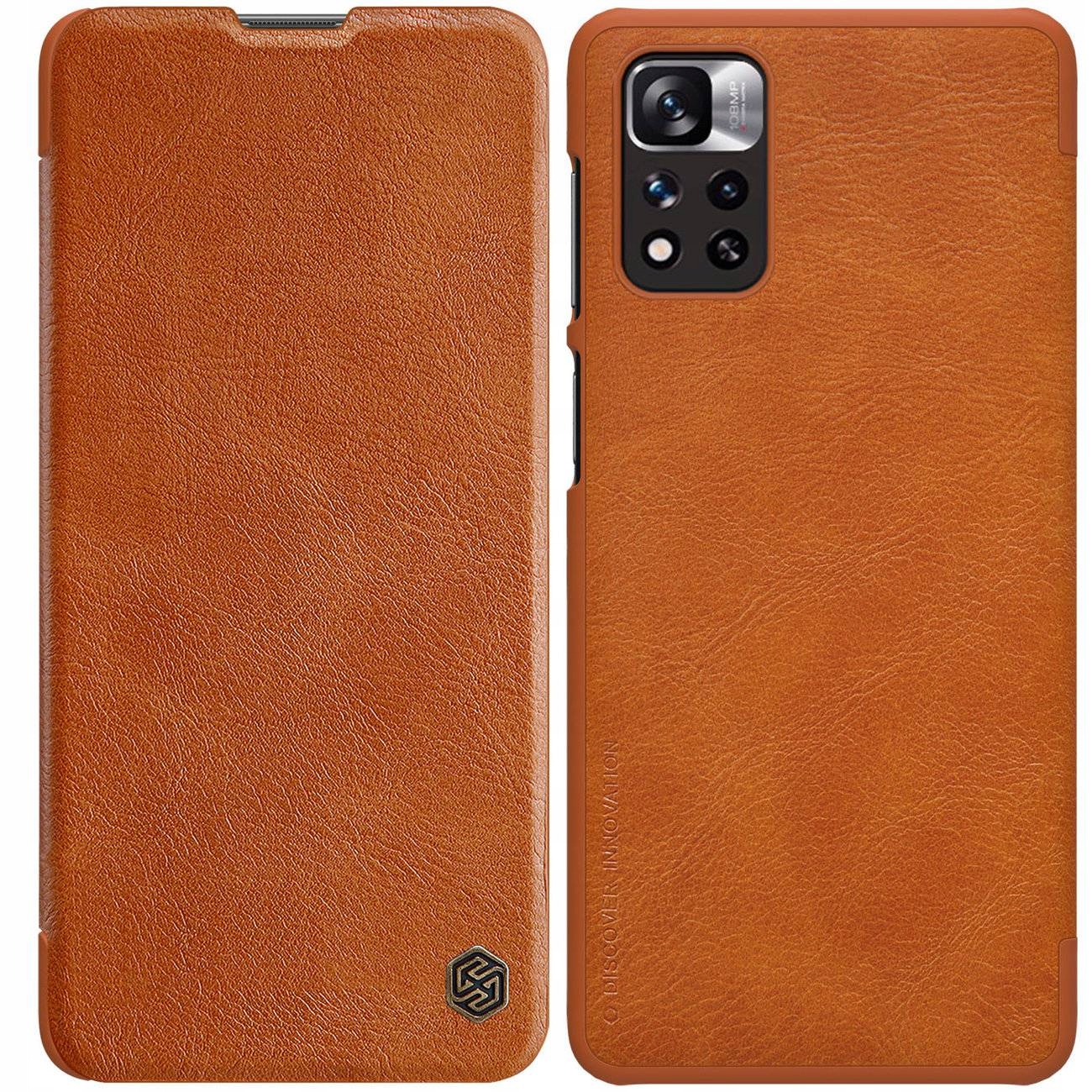 Nillkin Qin Case etui do Xiaomi Redmi Note 11 Pro+ (China) Redmi Note 11 z