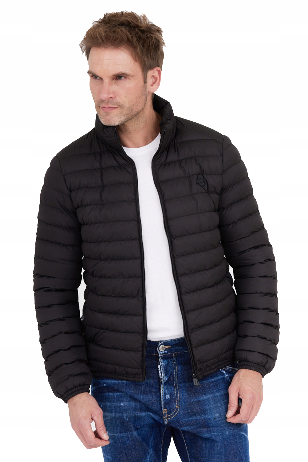 Invicta Černá pánská péřová bunda, velikost M