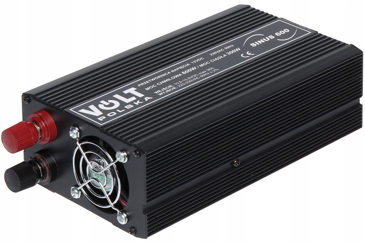 

Przetwornica Sinus 600 12/230V (300/600W)