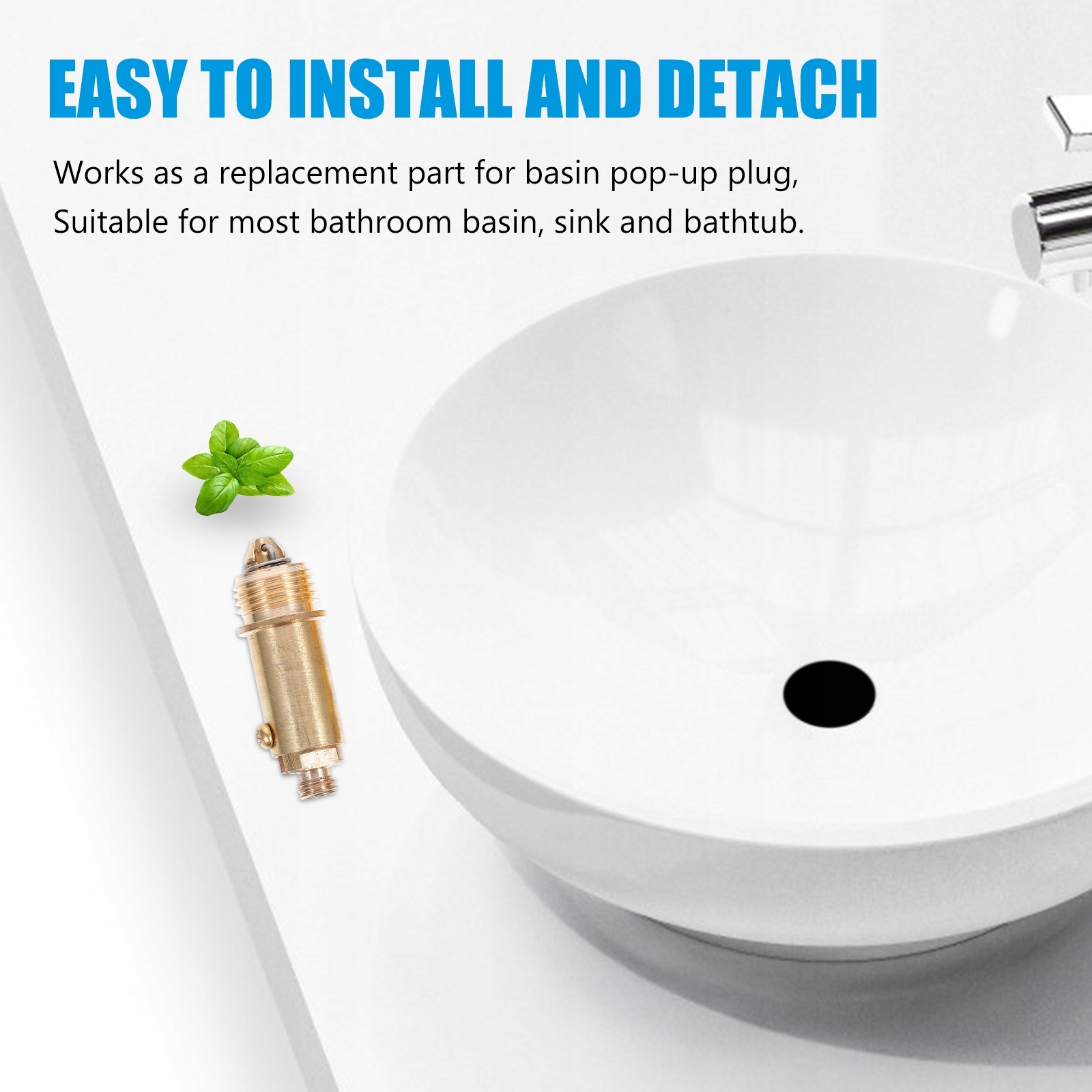 2 SZT. WYP-UP ŚRUBA SPUSTOWA KLIK CLACK ŚRUBA Marka inna