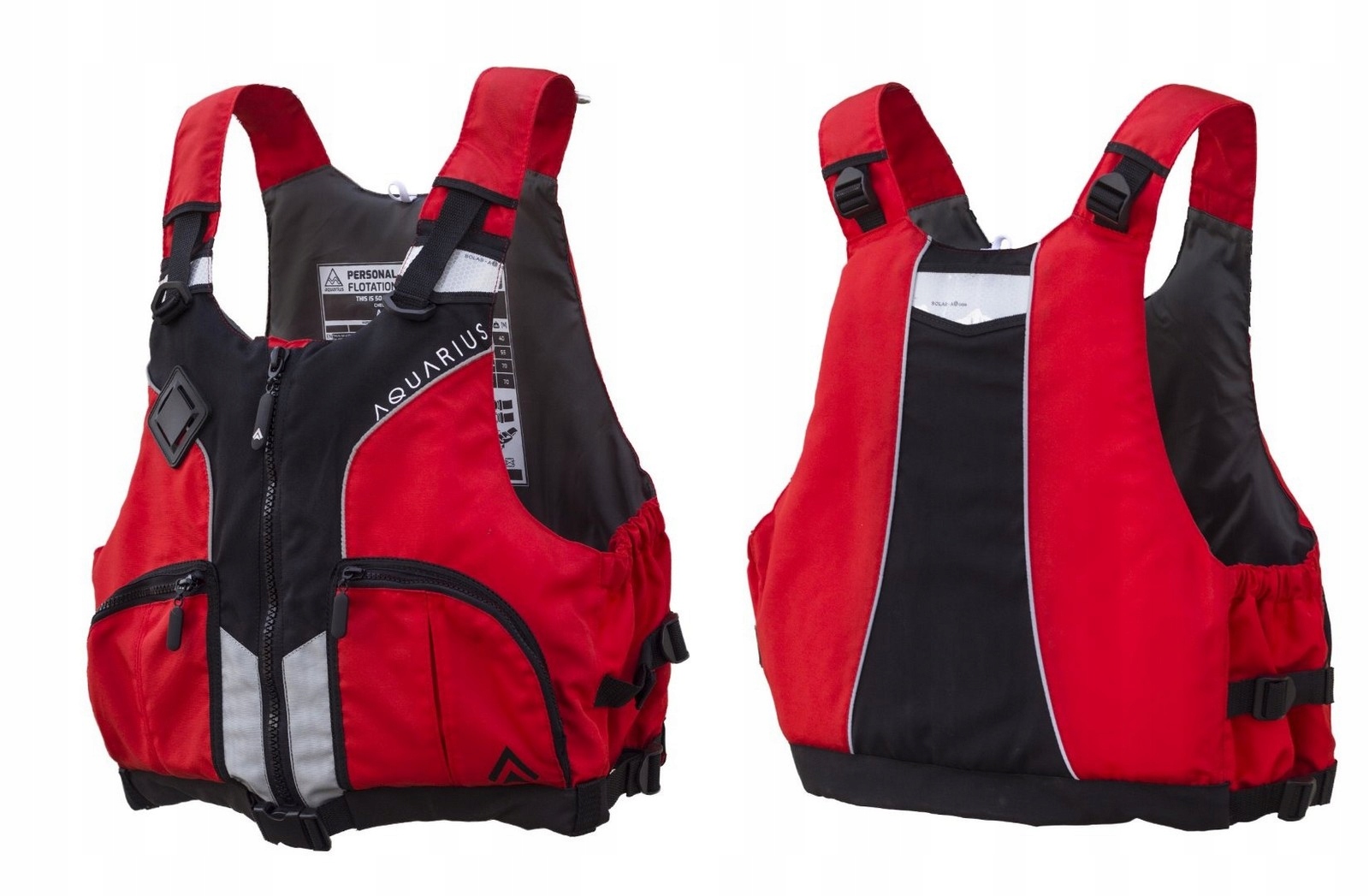 Kamizelka kajakowa Mq Pro Czerwono-czarna L/XL 60-70 kg 20565