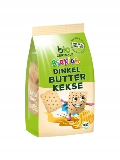Levně 4x Máslové sušenky sušenky pro děti Bio 125 g-BIO Zentrale (biokids)