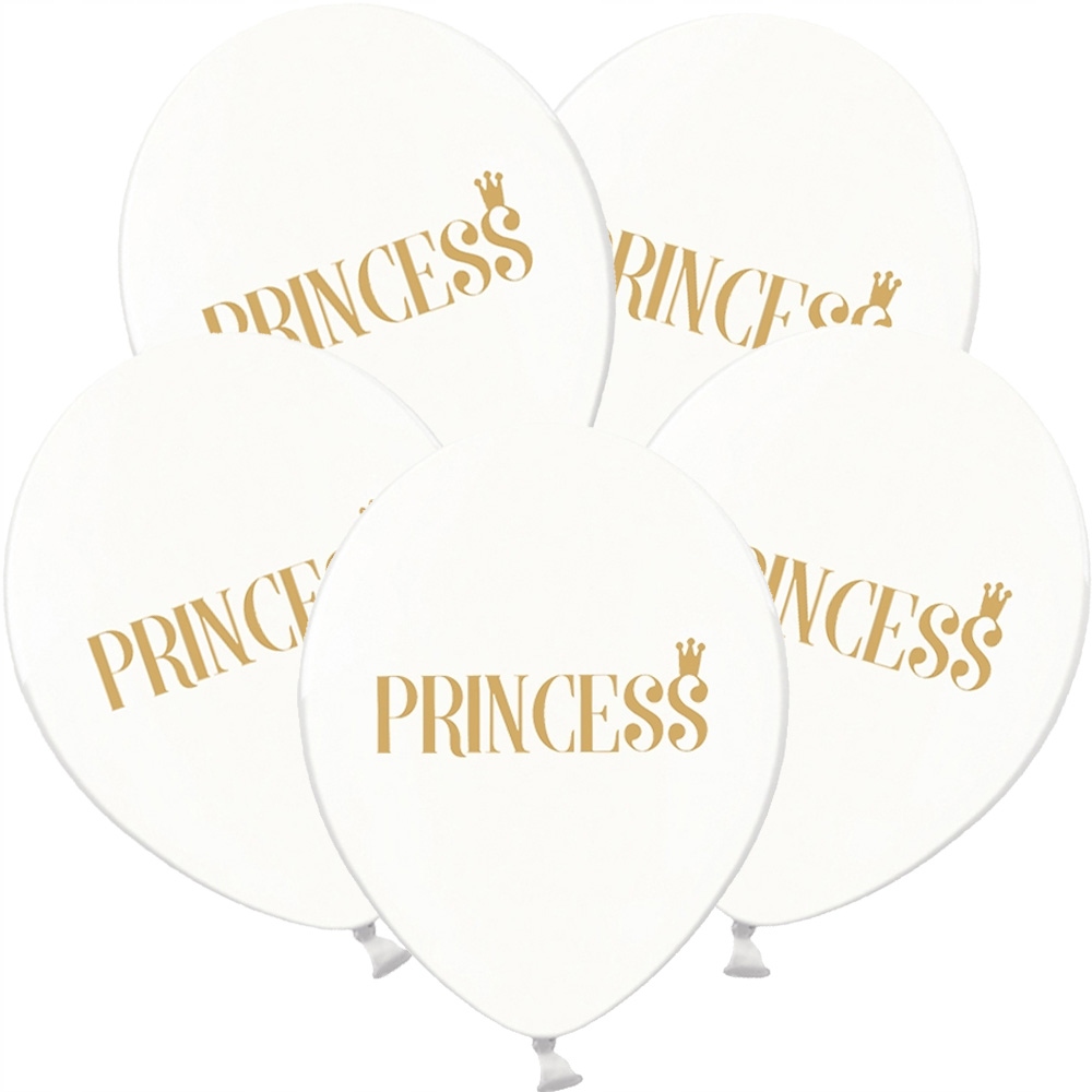 

Balony Na Wieczór Panieński Nadruk Princess 5szt