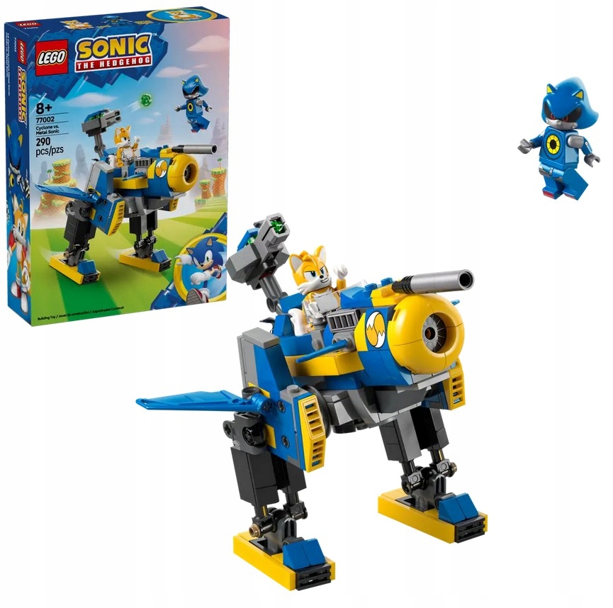 Lego Sonic The Hedgehog 77002 Cyclone versus Metal Sonic