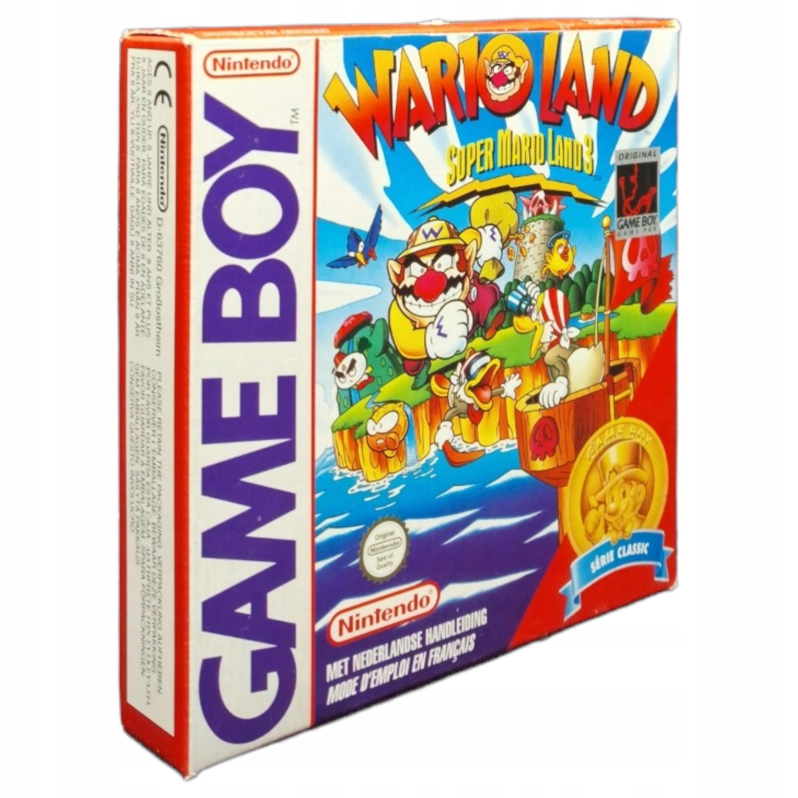 WARIO LAND SUPER MARIO LAND 3 Game Boy Classic Tematyka platformówki