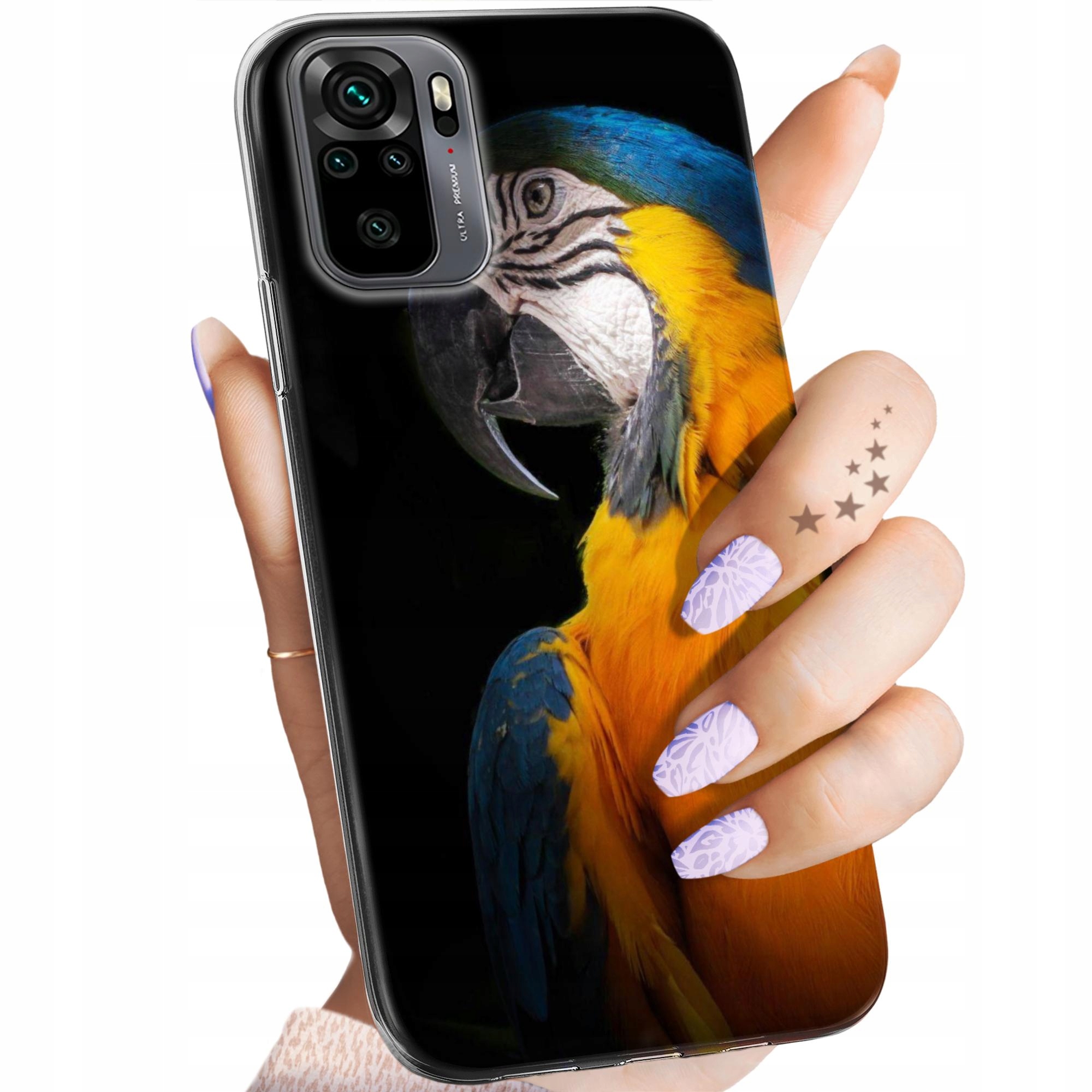 Etui Do Xiaomi Redmi Note 10 Papuga Papużka Tukan Obudowa Pokrowiec