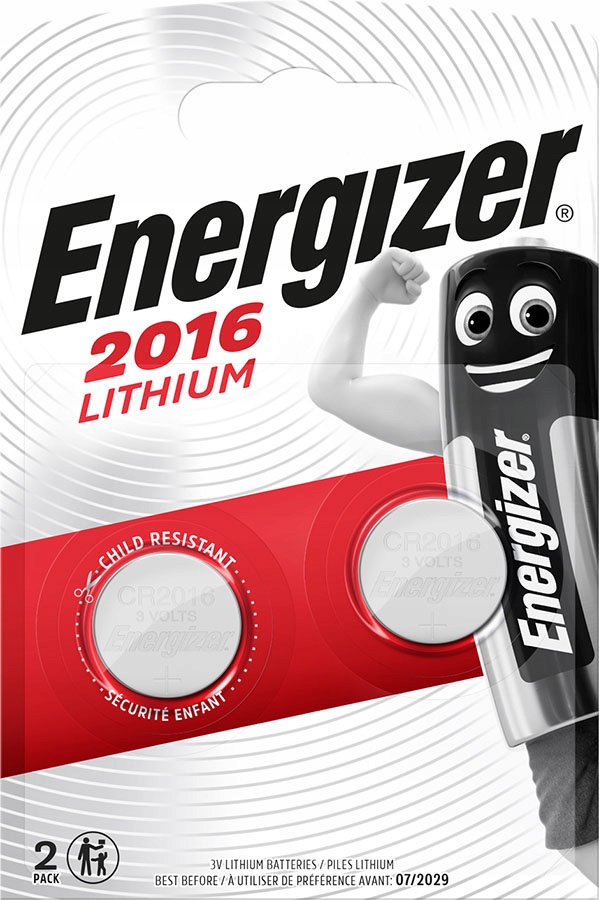 

Bateria Litowa Energizer CR2016 3V 2 szt