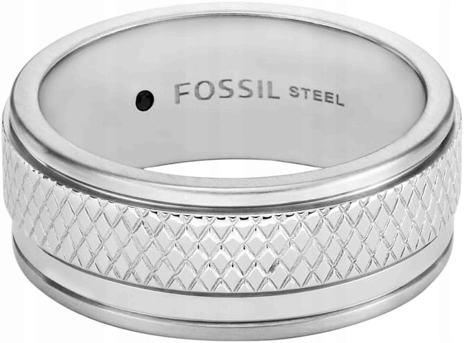 Prsteny z nerezové oceli Fossil pro muže vel. 12