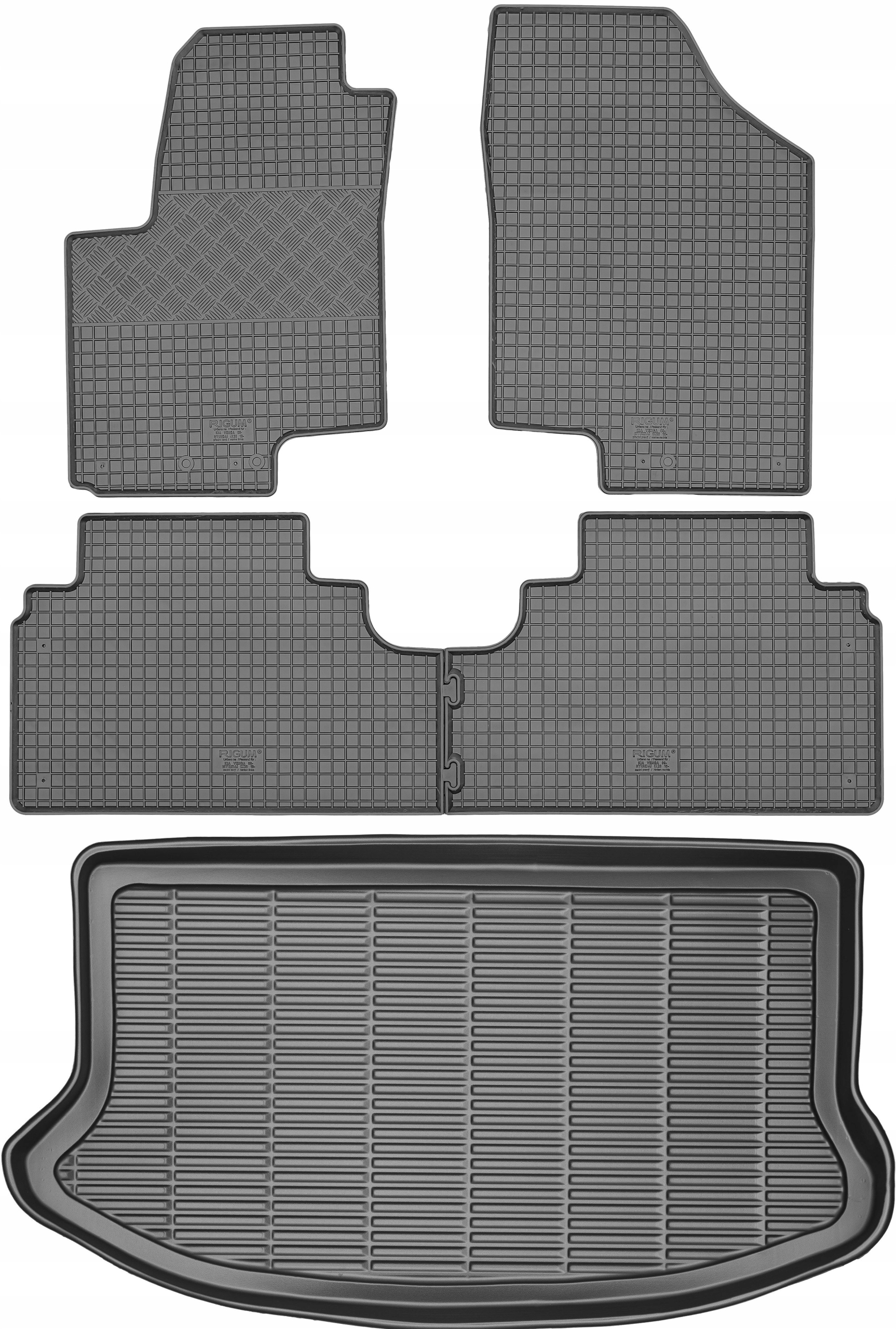 Kia Venga Minivan od roku 2009-2017 Sada Koberčeky batožinový priestor