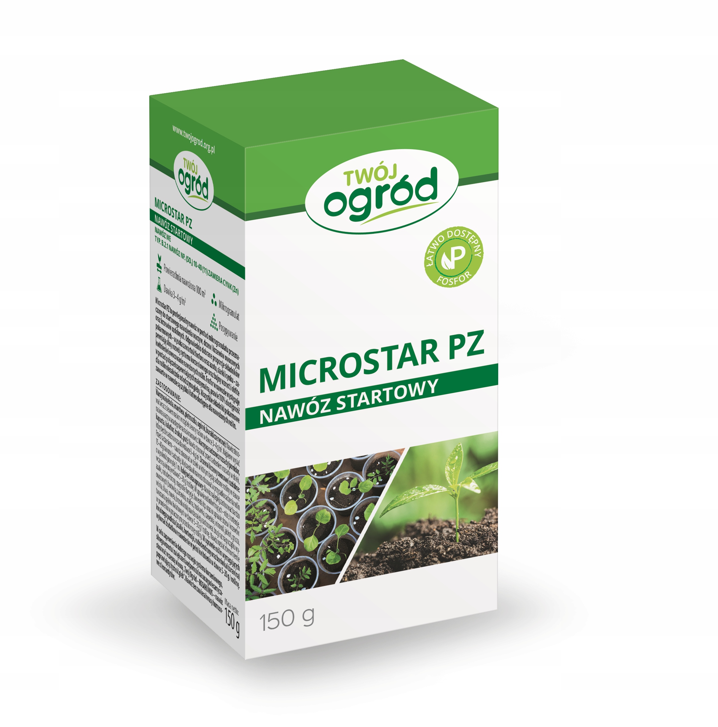 

Microstar Pz nawóz startowy 150 g Twój Ogród