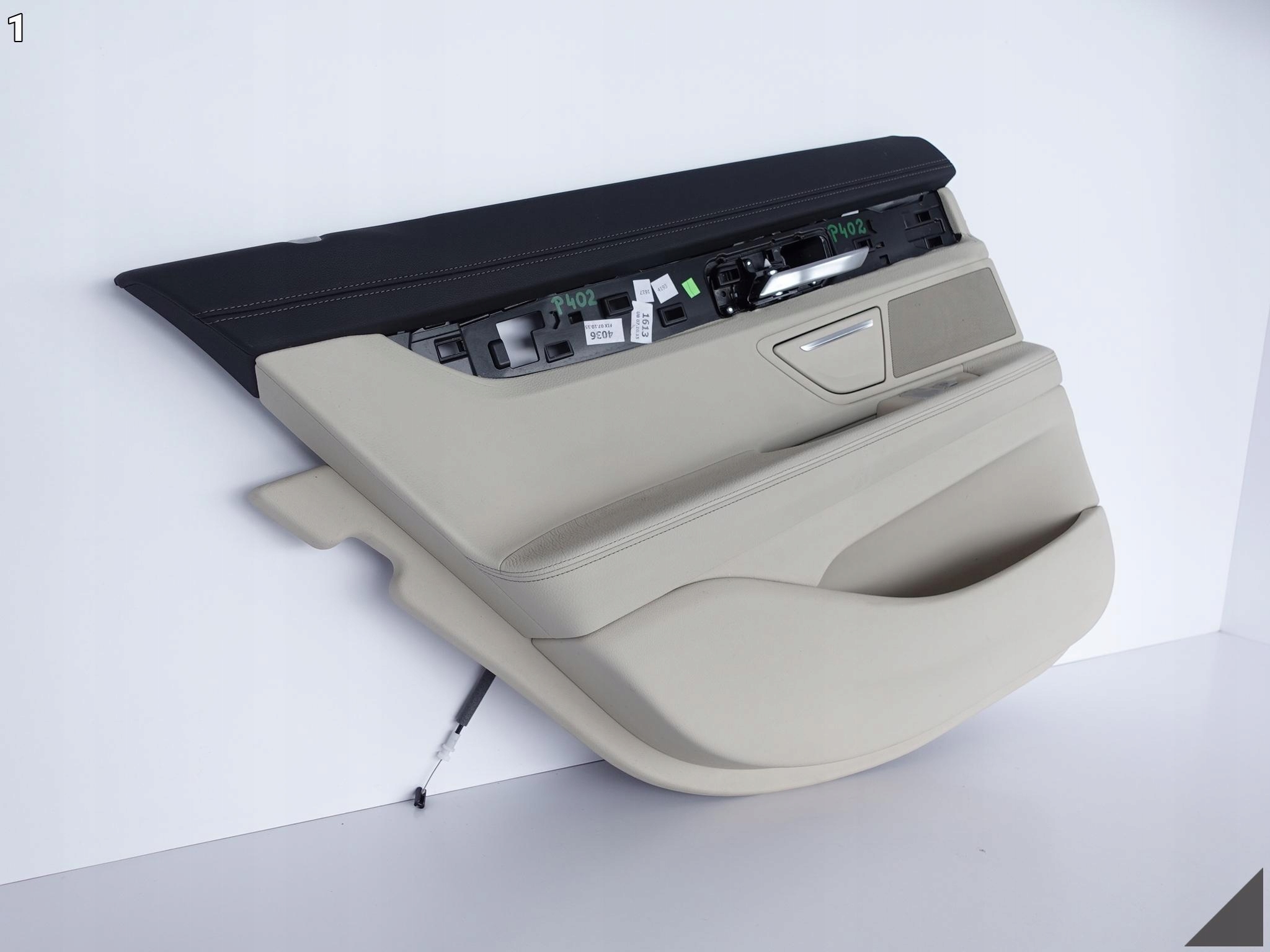 BMW 7 G11 upholstery left rear part CANBERRABEIGE