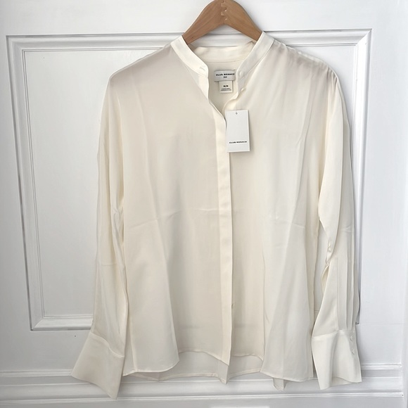 Koszula z jedwabiu Club Monaco XL Marka inna