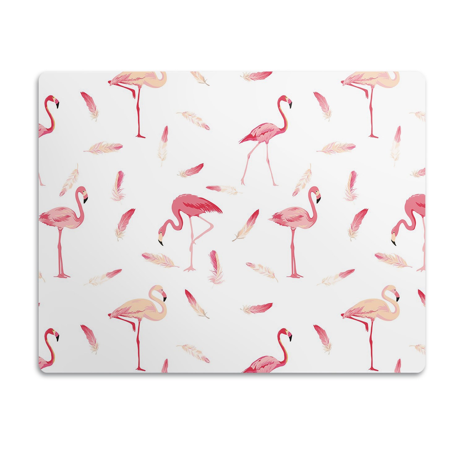 Levně Ochranná podložka pod misky Stádo plameňáků 60x40 cm