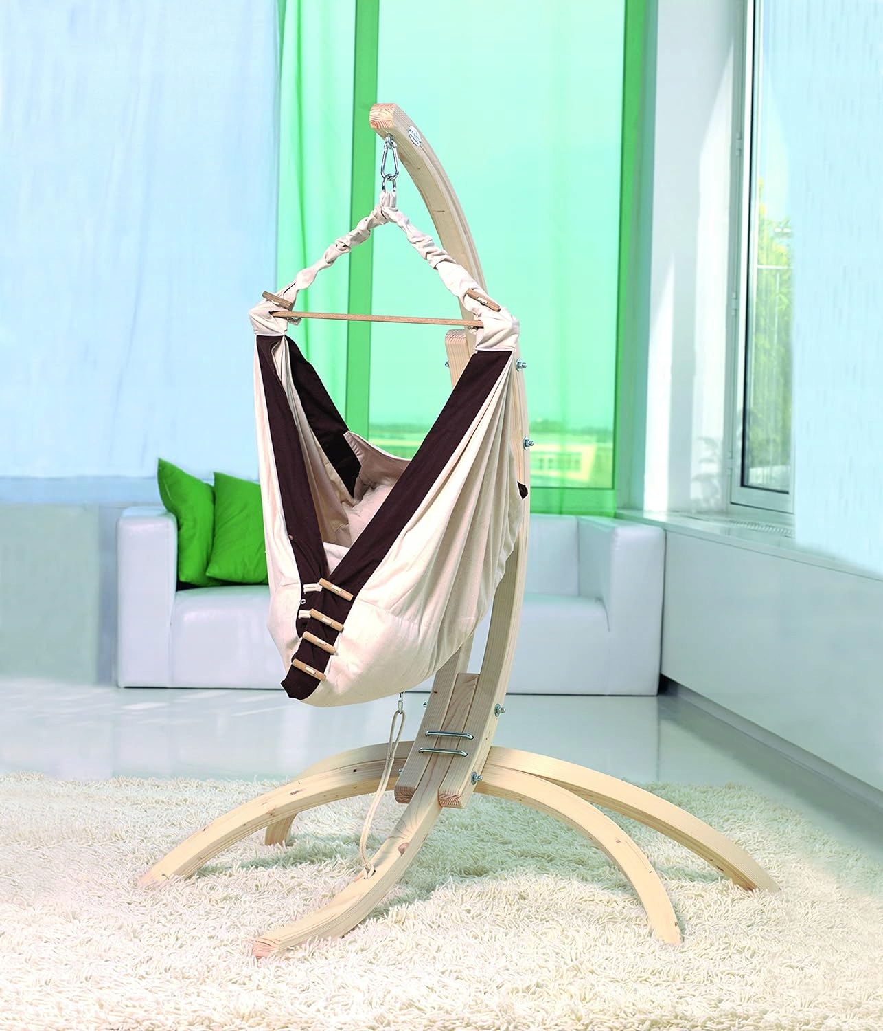 AMAZONAS HIPPO DREWNIANY STELAŻ NA HAMAK HUŚTAWKĘ DLA DZIECI Kod producenta AZ-4050200